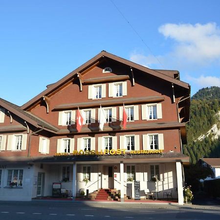 Hotel Garni Rösslipost Unteriberg Kültér fotó