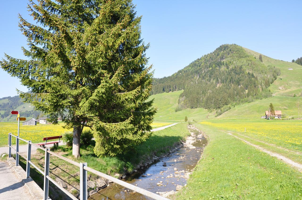 Hotel Garni Rösslipost Unteriberg Kültér fotó