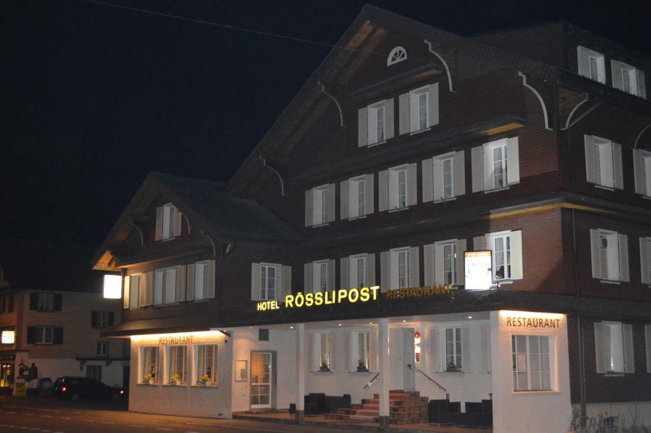 Hotel Garni Rösslipost Unteriberg Kültér fotó